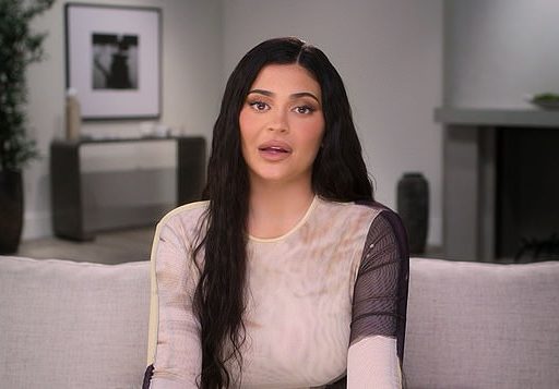 Humorous: After giving birth to her second child in last week's episode of Hulu's The Kardashians, Kylie Jenner returns in the third episode with a humorous slip of the tongue