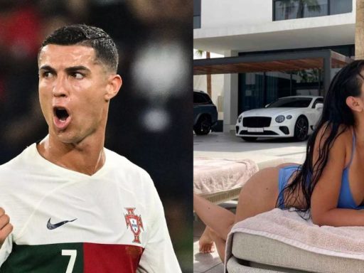 Cristiano Ronaldo and Georgina Rodriguez.