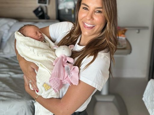 Lauren Phillips has found her silver lining after being axed from KIIS FM's breakfast show. Over the weekend she took to Instagram to share a photo of her posing with her newborn niece
